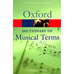 ISBN Oxford Dictionary of Musical Terms livre