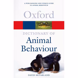 ISBN A Dictionary of Animal Behaviour, David McFarland, unisexe, Oxford University Press, 23/03/2006, 1 pièce(s)
