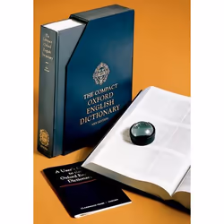 ISBN The Compact Oxford English Dictionary, Anglais, Couverture rigide