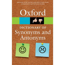 ISBN The Oxford Dictionary of Synonyms and Antonyms livre