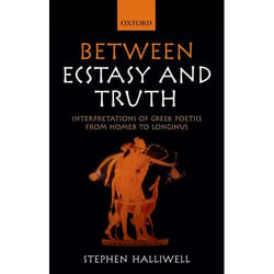ISBN Between Ecstasy and Truth ( Interpretations of Greek Poetics from Homer to Longinus ) Couverture rigide