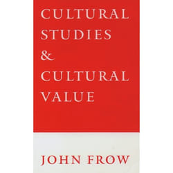ISBN Cultural Studies and Cultural Value livre