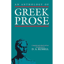ISBN An Anthology of Greek Prose livre
