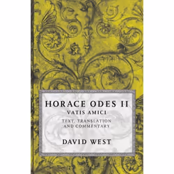 ISBN Horace: Odes II: Vatis Amici, Anglais, Couverture rigide, 180 pages
