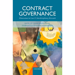 ISBN Contract Governance ( Dimensions in Law and Interdisciplinary Research ), 496 pages