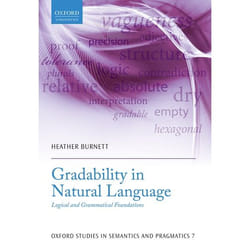ISBN Gradability in Natural Language ( Logical and Grammatical Foundations )