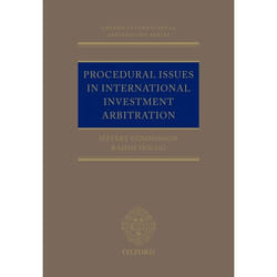 Procedural Issues In International Investment Arbitration