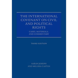 ISBN The International Covenant on Civil and Political Rights ( Cases Materials and Commentary ) Couverture rigide