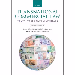 ISBN Transnational Commercial Law ( Texts Cases and Materials ), 784 pages