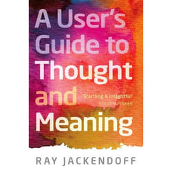 ISBN A User's Guide to Thought and Meaning Couverture rigide