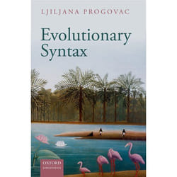 ISBN Evolutionary Syntax Couverture rigide