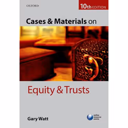 ISBN Cases &amp; Materials on Equity &amp; Trusts, Gary Watt, 608 pages, Anglais, Oxford University Press, 09/06/2016, unisex ...