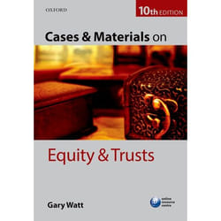 Cases & Materials On Equity & Trusts (Paperback)