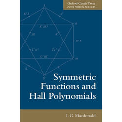 ISBN Symmetric Functions and Hall Polynomials livre