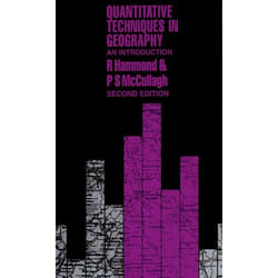 Quantitative Techniques in Geography