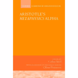 ISBN Aristotle's Metaphysics Alpha ( Symposium Aristotelicum ), Anglais, Couverture rigide, 552 pages