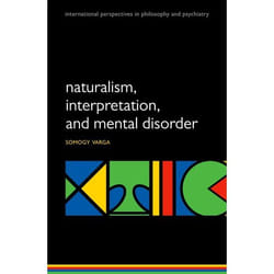ISBN Naturalism interpretation and mental disorder livre
