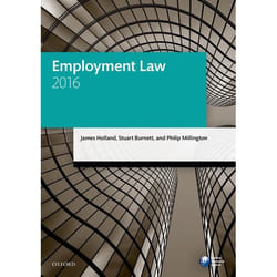 Employment Law 2016 (Blackstone Legal Practice Course Guide) - [Version Originale]