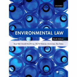 ISBN Environmental Law, Stuart Bell, Donald McGillivray, Ole Pedersen, Emma Lees, Elen Stokes, 872 pages, Anglais, Oxford Uni ...