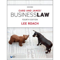 Card & James' Business Law (Paperback)