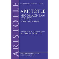 ISBN Aristotle: Nicomachean Ethics Books VIII and IX