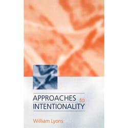 ISBN Approaches to Intentionality Couverture rigide