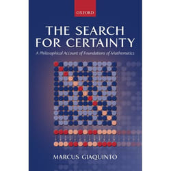 ISBN The Search for Certainty ( A Philosophical Account of Foundations of Mathematics ) Couverture rigide