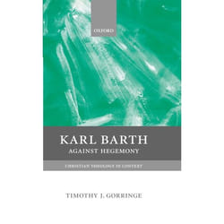 ISBN Karl Barth ( Against Hegemony )