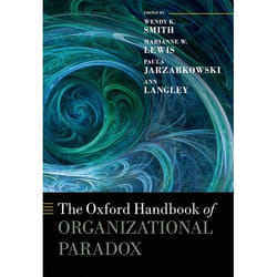 ISBN The Oxford Handbook of Organizational Paradox livre
