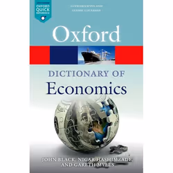ISBN A Dictionary of Economics, Nigar Hashimzade, Gareth Myles, John Black, 592 pages, Anglais, Oxford University Press, 12/0 ...