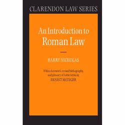 ISBN An Introduction to Roman Law, 320 pages