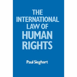 ISBN International Law of Human Rights, Paul Sieghart, unisexe, Oxford University Press, 12/04/1984, 1 pièce(s)