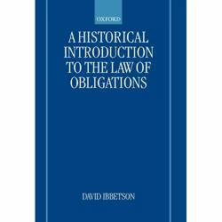 ISBN A Historical Introduction to the Law of Obligations, Anglais, Livre broché, 352 pages
