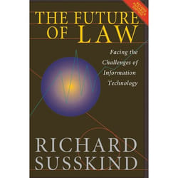 ISBN The Future of Law ( Facing the Challenges of Information Technology ) livre 376 pages