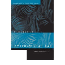 ISBN A Reader in Environmental Law livre