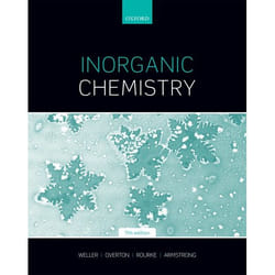 Inorganic Chemistry by Armstrong & Fraser Professor of Chemistry & University of Oxford