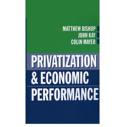ISBN Privatization and Economic Performance livre Anglais Livre broché