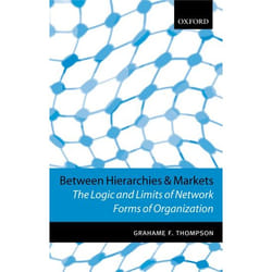 ISBN Between Hierarchies and Markets ( The Logic and Limits of Network Forms of Organization ) Couverture rigide