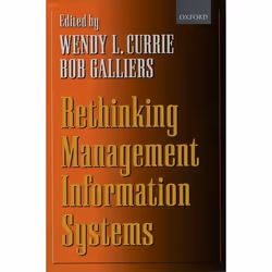 ISBN Rethinking Management Information Systems ( An Interdisciplinary Perspective ), Anglais, Couverture rigide