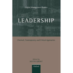 ISBN Leadership ( Classical Contemporary and Critical Approaches ) Couverture rigide