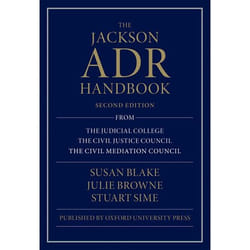 The Jackson ADR Handbook - [Version Originale]