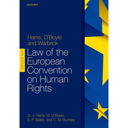 Harris, O'Boyle, and Warbrick: Law of the European Convention on Human Rights - [Version Originale]