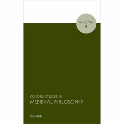 ISBN Oxford Studies in Medieval Philosophy Volume 4, Anglais, Couverture rigide, 240 pages