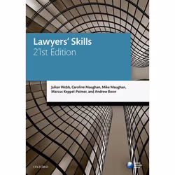 ISBN Lawyers' Skills, Julian Webb, Caroline Maughan, Mike Maughan, Marcus Keppel-Palmer, Andrew Boon, 216 pages, Anglais, Oxf ...