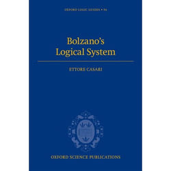 Bolzanos Logical System Hardback