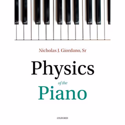 ISBN Physics of the Piano, Anglais, Couverture rigide, 184 pages