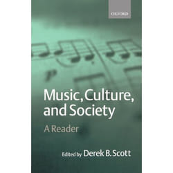 ISBN Music Culture and Society ( A Reader ) Couverture rigide