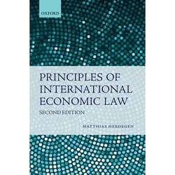 ISBN Principles of International Economic Law Couverture rigide