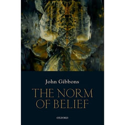 ISBN The Norm of Belief Couverture rigide
