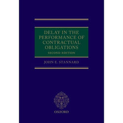 ISBN Delay in the Performance of Contractual Obligations livre 496 pages